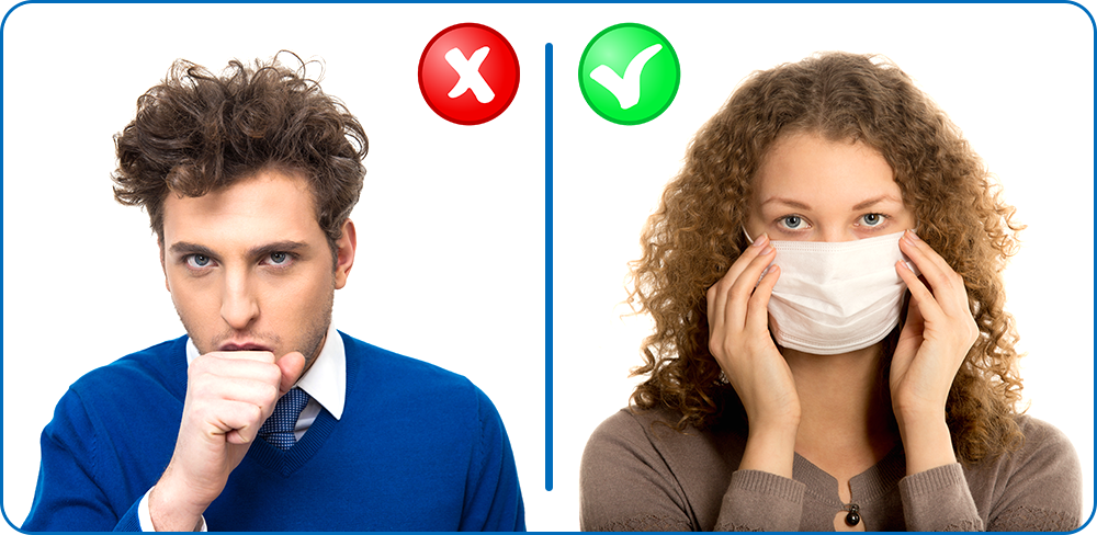 Почему при кашле и чихании следует закрывать нос и рот платком